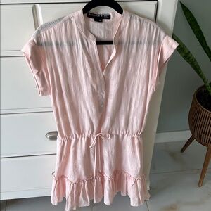 VERONICA BEARD light Pink Buttoned Dress Size S